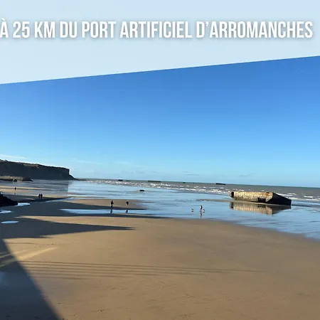 Feriehus La Fromagerie Maison Lumineuse Et Spacieuse Beau Sejour 5 Ch 2 Wc 1 Sdb Grand Jardin Clos 5mn A Pied Commerces 10 Mn Omaha Proche Plages Du Debarquement